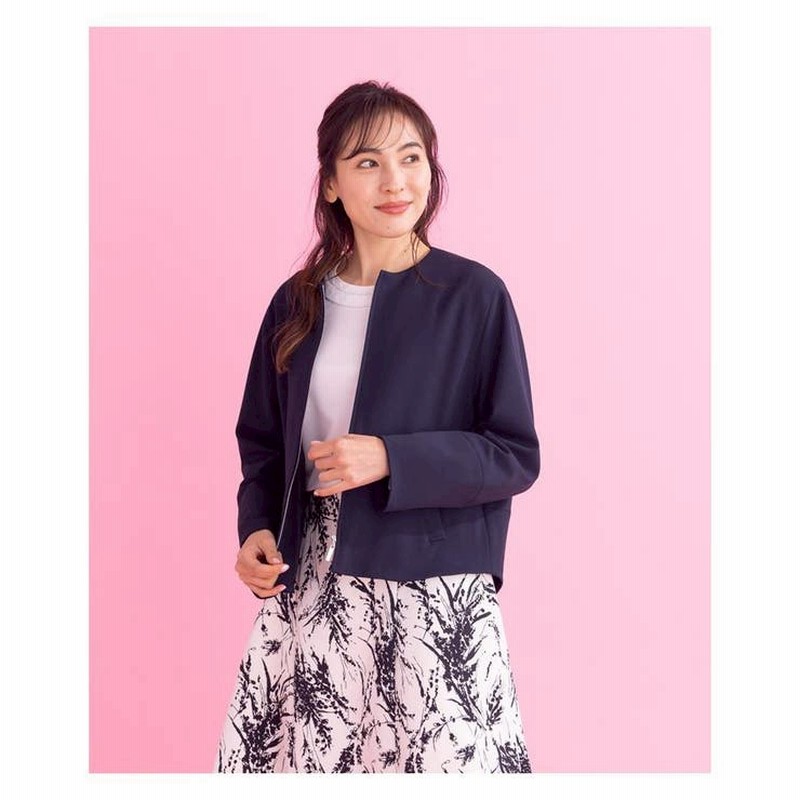 ノーカラージャケット 通販 LINEポイント最大1.0%GET | LINEショッピング