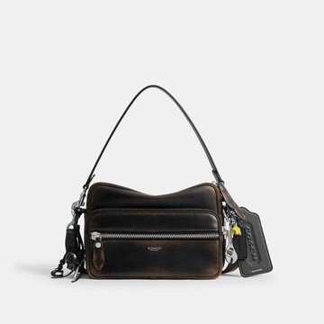 DAKOTA 復古摯愛皮革掛飾裝飾 斜背手袋