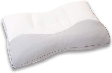 【日本代購】昭和西川  管狀枕 灰色 約60×40釐米 舒適睡眠 健康 支持 枕頭