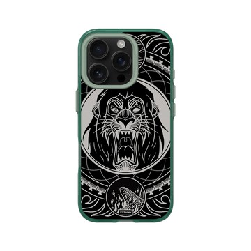 iPhone 16 Pro Clear 憂墨綠 - Disney Villains - 獅子王 — 刀疤咆哮