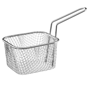 《Premier》炸籃造型盤-長方18.5cm-- 薯條 薯格格炸物擺盤