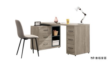 【H&D東稻家居】5尺組合書桌/辦公桌(TJS1-07350)