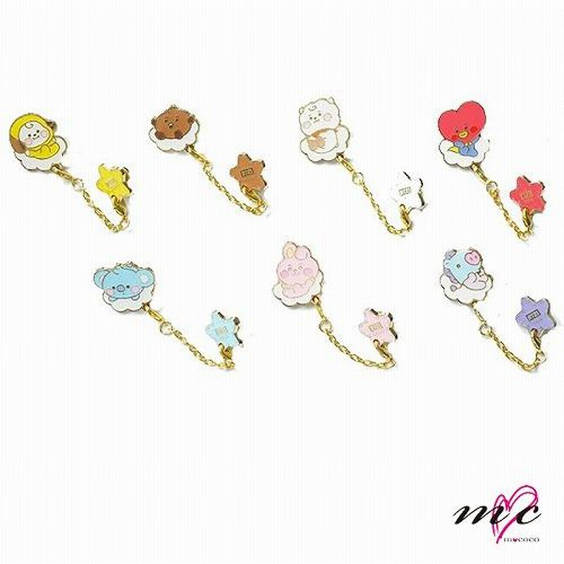 ナツ様☆専用　BTS ピンバッチ Qoo10] BTS ハート メタルピンバッジ KPO