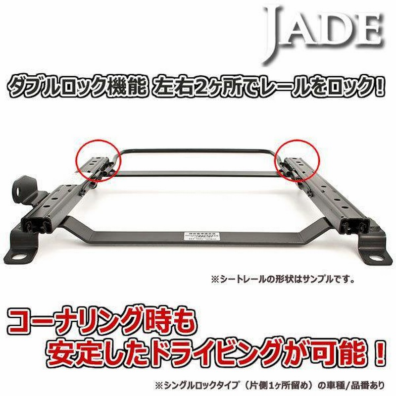 カワイ製作所 テラノレグラス R50用 シートレール 助手席 レカロ