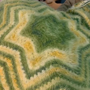 🌟臺灣出貨🌟 毛線 粗毛線 漸變毛線 毛線編織 七星毯鉤織手工diy材料包編織禮物無聊解悶毛毯針織雪