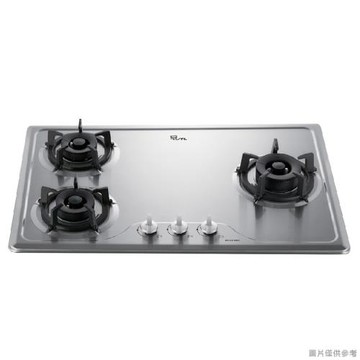 (送基本安裝)喜特麗【JT-GC309S】三口易潔不鏽鋼檯面爐瓦斯爐