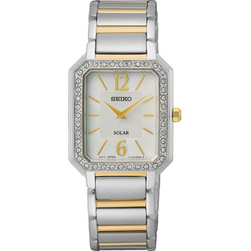SEIKO Solar 法式風采 太陽能時尚腕錶V115-0DE0GS/SUP466P1