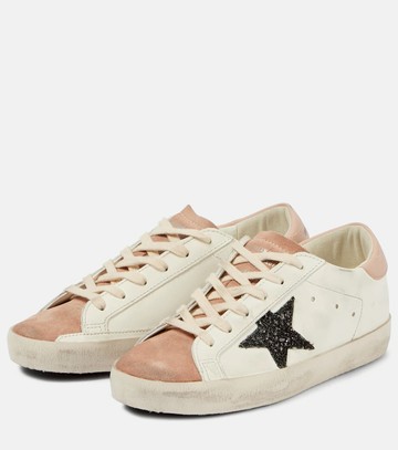 Golden Goose Super Star glitter leather sneakers