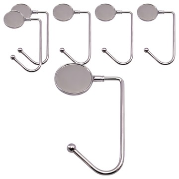 上手家居 金屬桌邊掛勾 銀色  1組