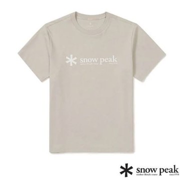 【Snow Peak SK】男女 中性款 Askin 大Logo短袖T恤.上衣_SKS25MUFTS67 SE 沙米
