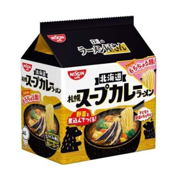 Nissin Nissin Sapporo Tofu Ramen 5 packets 410g Nissin Ramen Shop Sapporo Soup Curry Ramen 5-meal pa
