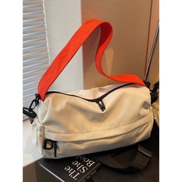 夏季休閑腋下包包女大容量尼龍帆布單肩枕頭包小眾百搭通勤斜挎包