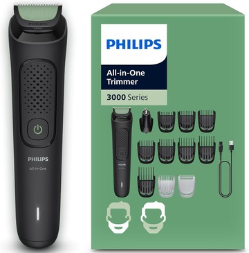 Philips MG3921/15 All-in-One 3000 Series 12合1充電式多功能修容器 黑色