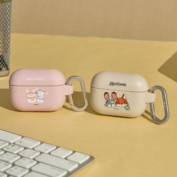 Disney動物方城市-茱蒂與尼克的大頭款強悍防摔AirPods保護套