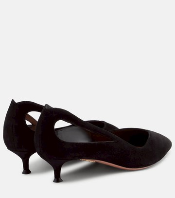 Aquazzura Sheeva 30 suede pumps