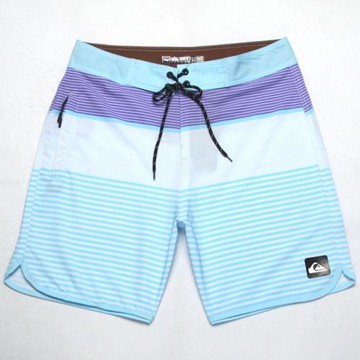 速干彈力潛水褲男健體沙灘褲沖浪游泳短褲寬松休閑運動五分褲075B