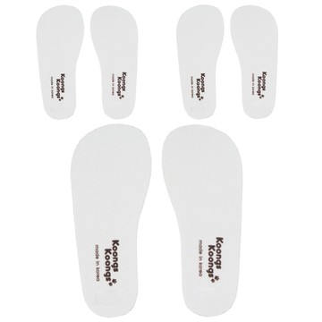 Koongs Koongs 乳膠鞋墊 3入組  象牙白  200mm  3組