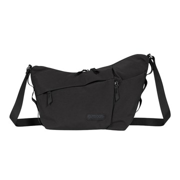 【OUTDOOR】極簡風尚側背包-黑色 OD163359BK