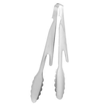 EBM 不鏽鋼料理夾 沙拉夾 (M)20cm 日本製造 18-0不鏽鋼  1個