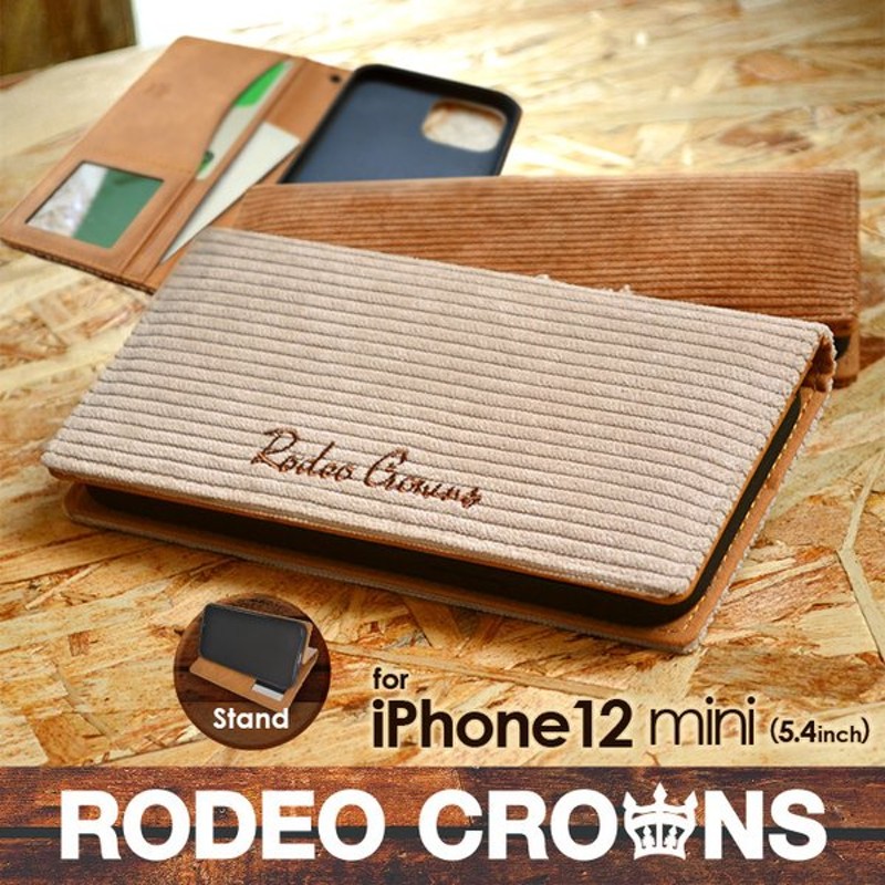 セール価格 Iphone12mini ケース Rodeo Crowns コーデュロイ手帳ケース ロデオクラウンズ ブランド スマホケース Iphoneケース 手帳型 カバー 通販 Lineポイント最大0 5 Get Lineショッピング