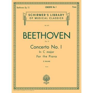 【599免運費】貝多芬 - Concerto No. 1 in C, Op. 15(1P4H) / HL50255770