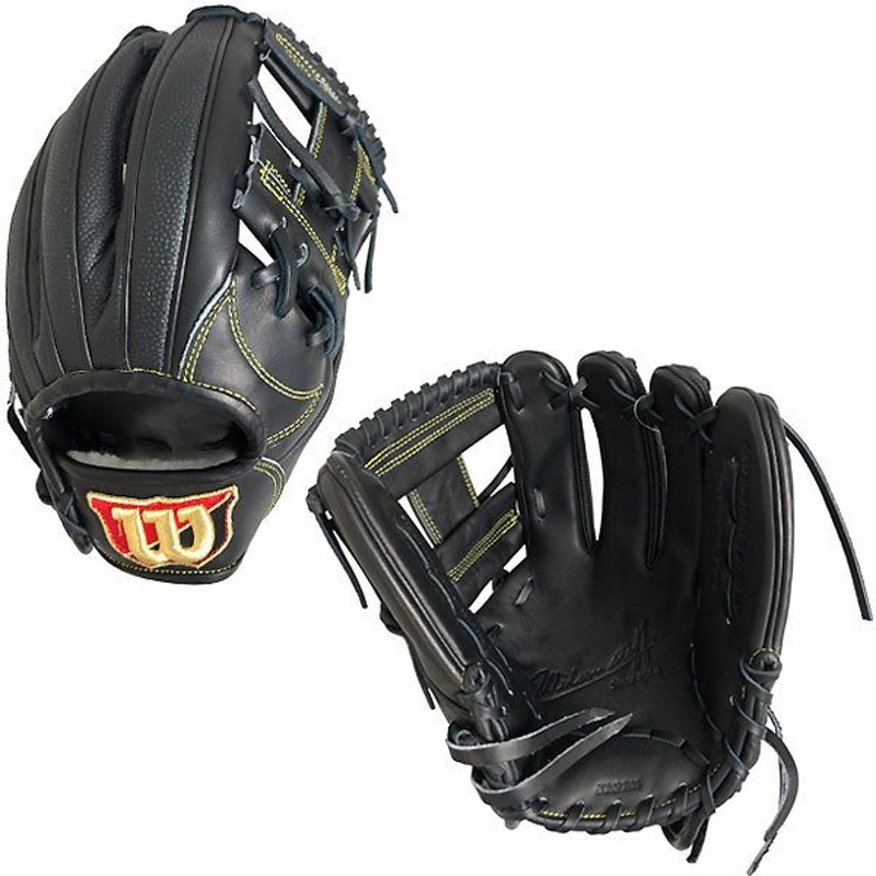 Wilson（ウイルソン） WBW100539 BLK 野球 硬式 グラブ Wilson Staff