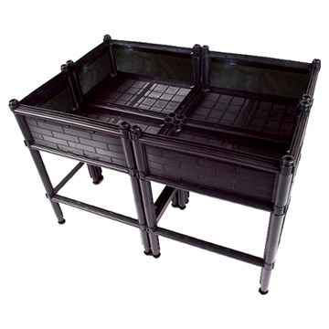 蔬菜工坊 單層四連通加高三節DIY種植箱 一般透氣款 005-A03 SF4K  1個