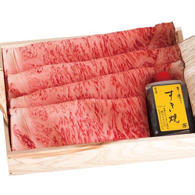 ギフト すき焼き A5 サーロイン 320g 常陸牛 すきやきセット 木箱入り 母の日 卒業 入学 内祝い お返し 出産 結婚 誕生日プレゼ