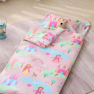 鴻宇寢飾 兒童防蹣可機洗兩用睡袋  150 x 135cm  莉雅公主