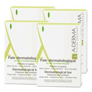 4入_Aderma艾芙美燕麥非皂性潔膚皂 ｜全館滿$199免運