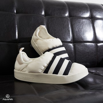 Adidas PUFFYLETTE 男女鞋 白色 條紋 麵包鞋 休閒鞋 GY1593