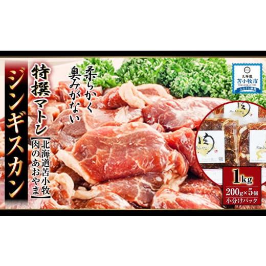 ふるさと納税 北海道 苫小牧市 特選マトン  ジンギスカン1kg（200g×5個）  小分けパック