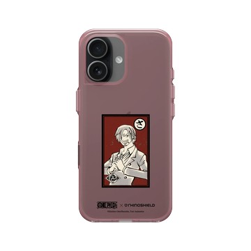 iPhone 17 Clear (相機按鈕) 晶醺玫 - 航海王 One Piece - 角色畫框系列-香吉士