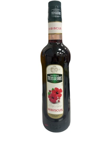 法國 Teisseire 糖漿果露-洛神花風味 Hibiscus 700ml/瓶-有效期限2028.01【良鎂咖啡】