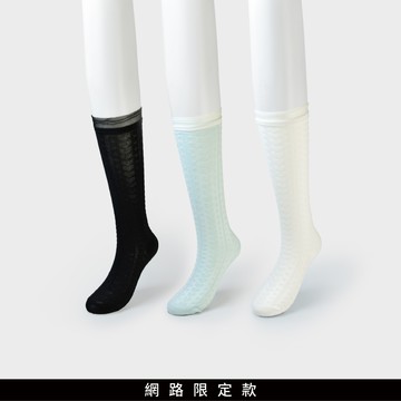 【追加到貨】SO NICE 日系愛心蕾絲邊中筒襪