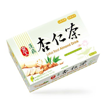 【京工】 蓮藕杏仁茶 30 g*10包/盒 即沖即飲 常温 奶素食