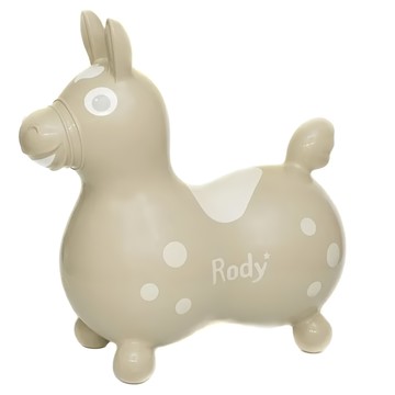 Rody nino nino 跳跳馬騎乘玩具 兒童平衡感訓練 促進感官發展  拿鐵棕  1個
