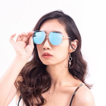 2is FayW 太陽眼鏡 偏光│百變飛行員框│銀色│抗UV400