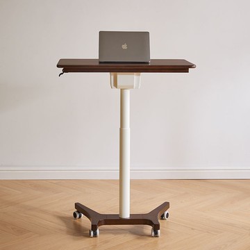 免運 站立桌 可移動站立桌 升降電腦桌家用床邊桌氣動辦公書桌可移動桌子學生宿舍落地寫字桌 可開發票 全館五折 工廠現貨直銷 新品特價 d9045