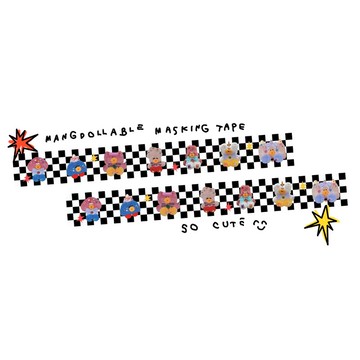 mangdollable 和紙膠帶