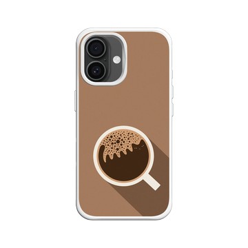 iPhone 16 SolidX 白 - ilovedoodle (Lim Heng Swee) - Coffee Cat: 午后貓時光