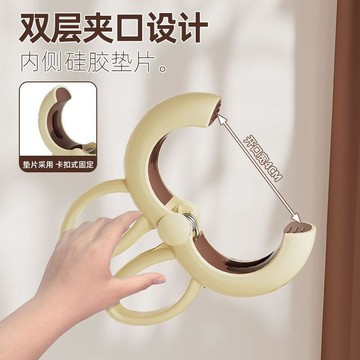 😍新款💫台灣出貨💫曬被子大夾子晾衣夾多功能衣服棉被專用防滑固定扣家用強力防風夾