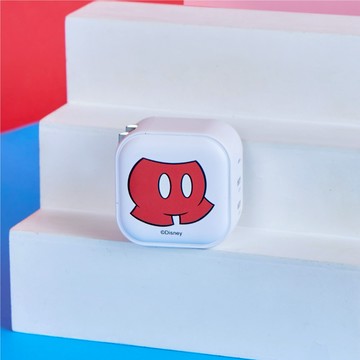 【TOYSELECT】Disney經典-經典服裝GaN 45W Type-C雙孔充電頭