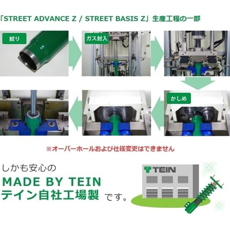 TEIN テイン STREET BASIS Z 車高調 ストリートベイシスZ (マウント