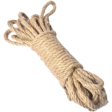 粗麻繩子細麻繩耐磨捆綁繩嘛繩裝飾品。手工編織麻繩照片墻拔河繩