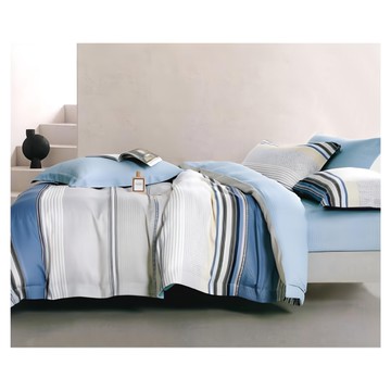 Grace Life 頂級精緻系列 100%天絲兩用被床罩7件組 - 天絲床包 天絲被套 枕頭套  雙人加大  慕無蘇  被套 + 床墊套組