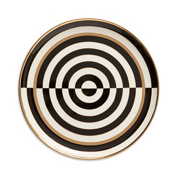 Jonathan Adler Op Art Round Serving Tray