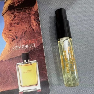 愛馬仕 大地 Hermes Terre d'Hermes-2ml香水原裝小樣 香氛噴霧 淡香 試用裝 約會香水