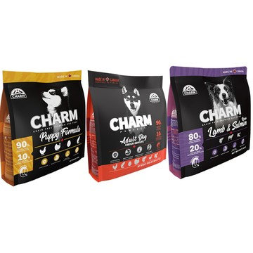 CHARM 【3入組】加拿大-天然無穀犬糧 340g (狗主食/狗乾糧/狗飼料)