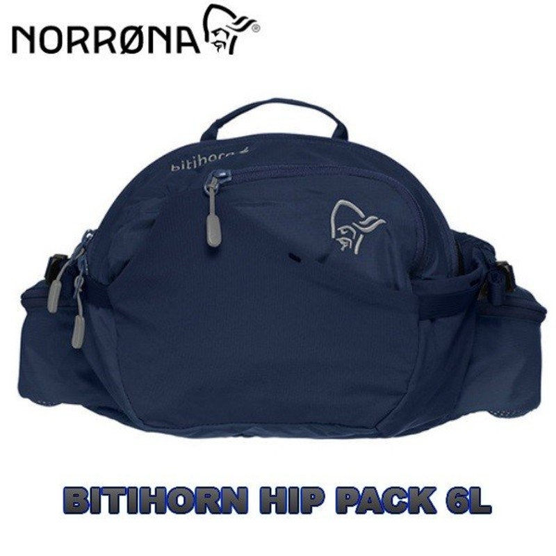 ノローナ NORRONA bitihorn Hip Pack 6L ビティホーン ヒップパック 6リットル トレッキング アウトドア ウエストバック  6L IndigoNight 通販 LINEポイント最大0.5%GET | LINEショッピング